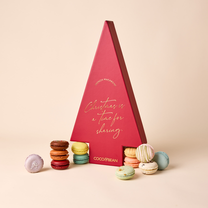 Christmas French Macaron Gift Box