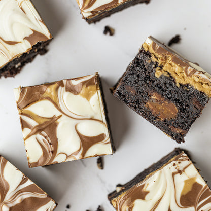 Peanut Butter Chocolate Brownies